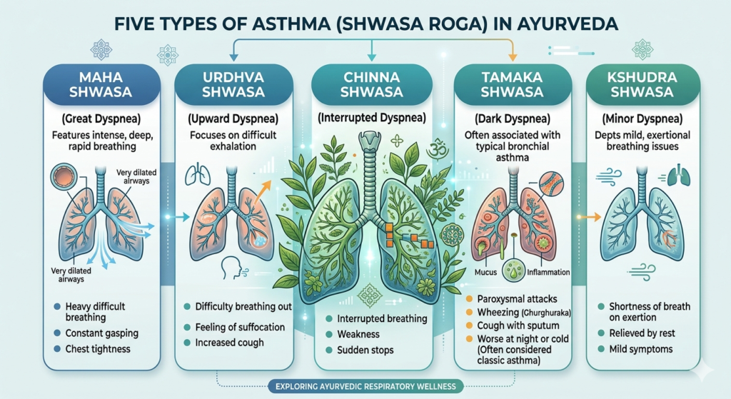 Types Of Asthma in Ayurveda
